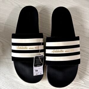 Adidas Adilette Comfort Slide Sandals New With Tags Size 18